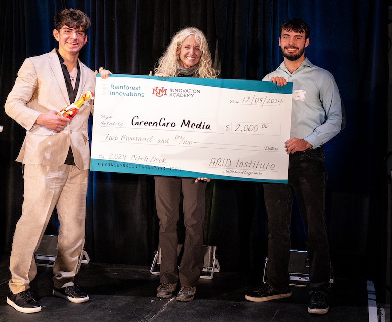 UNM Pitch Contest — Arid Sustainability Award